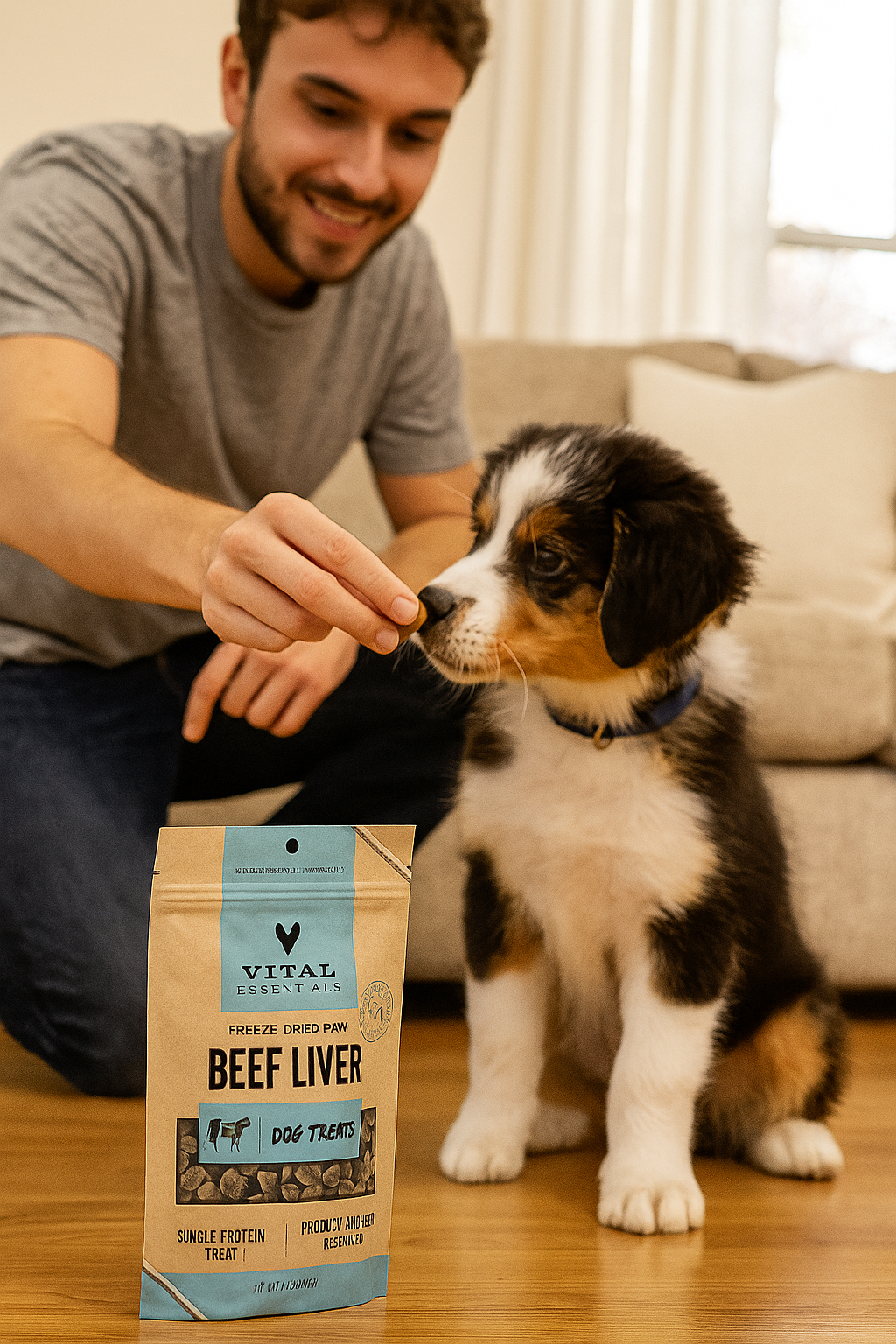 Single Ingredient Beef Liver Dog Treats